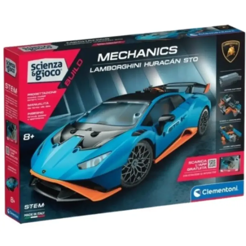 SciencePlay Lamborghini Huracan összeszerelhető sportautó - Clementoni Akciós ár