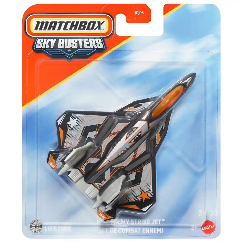 Exkluzív ajánlat Matchbox Sky Busters Enemy Strike Jet repülő modell 1/64 – Mattel