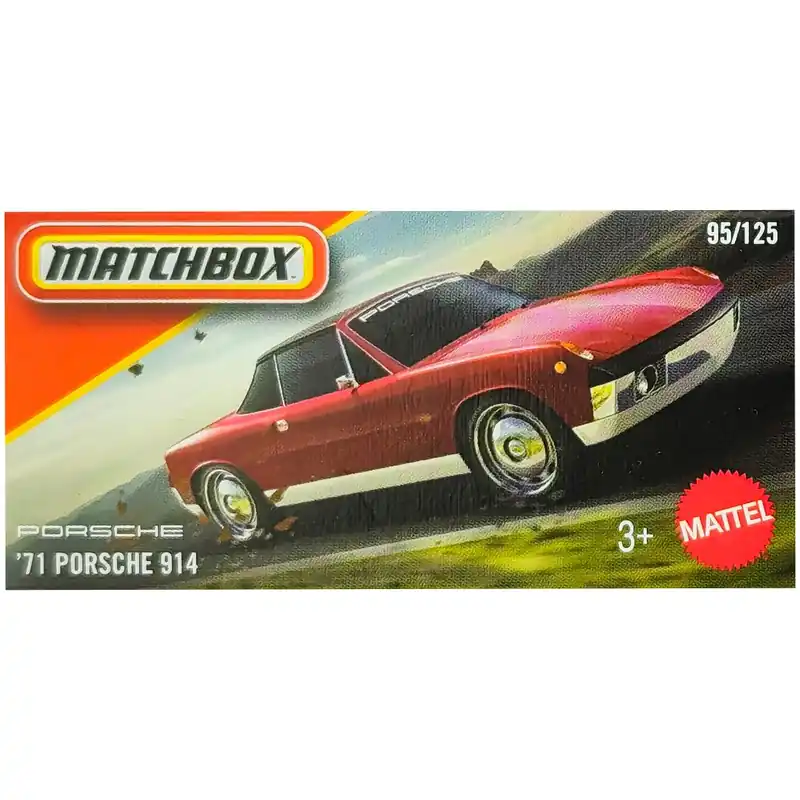 Kedvezmény Matchbox ‘71 Porsche 914 piros papírdobozos kisautó 1/64 – Mattel