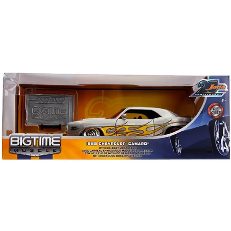 Csak ma 1969 Chevy Camaro fém autómodell 1/24 - Simba Toys
