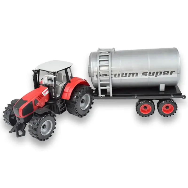 Farm Truck Series Piros vagy zöld víztartályos traktor 46cm Outlet