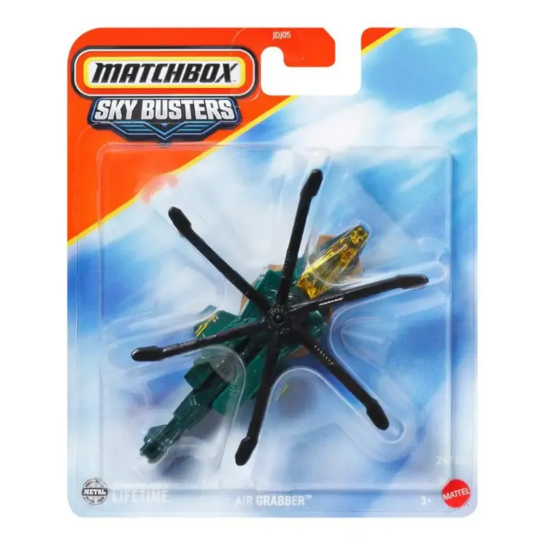 Matchbox Sky Busters Air Grabber repülő modell 1/64 - Mattel Kedvezményes ár