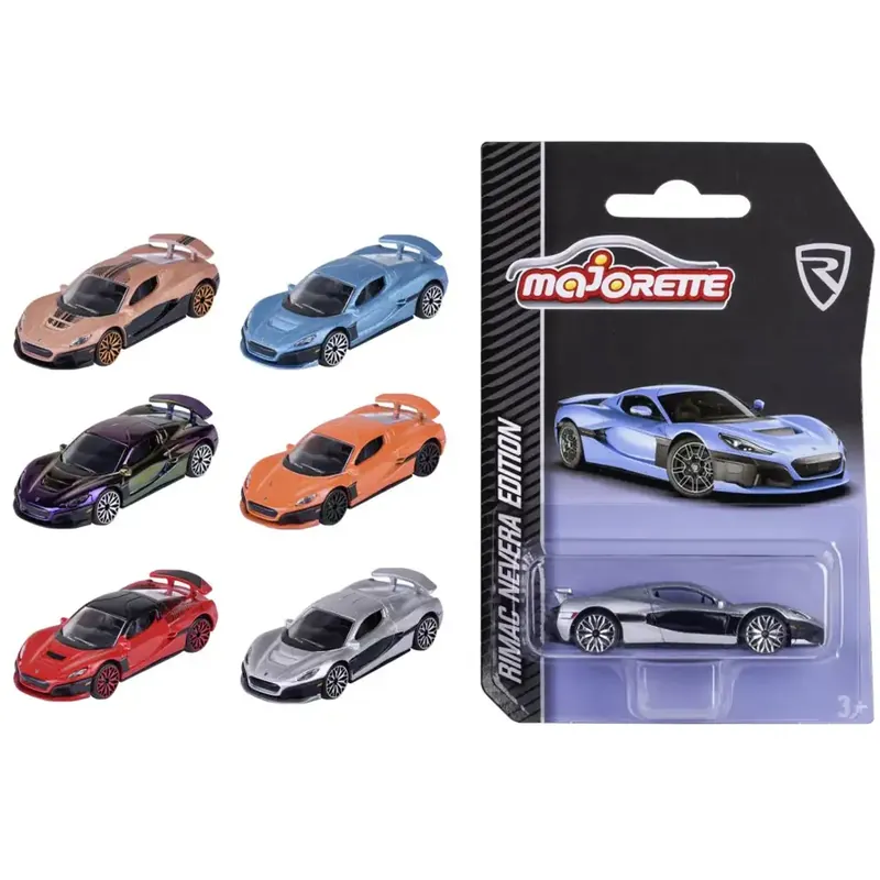 Majorette Rimac Nevera Edition fém autómodellek többféle változatban 1/64 1db Bestseller