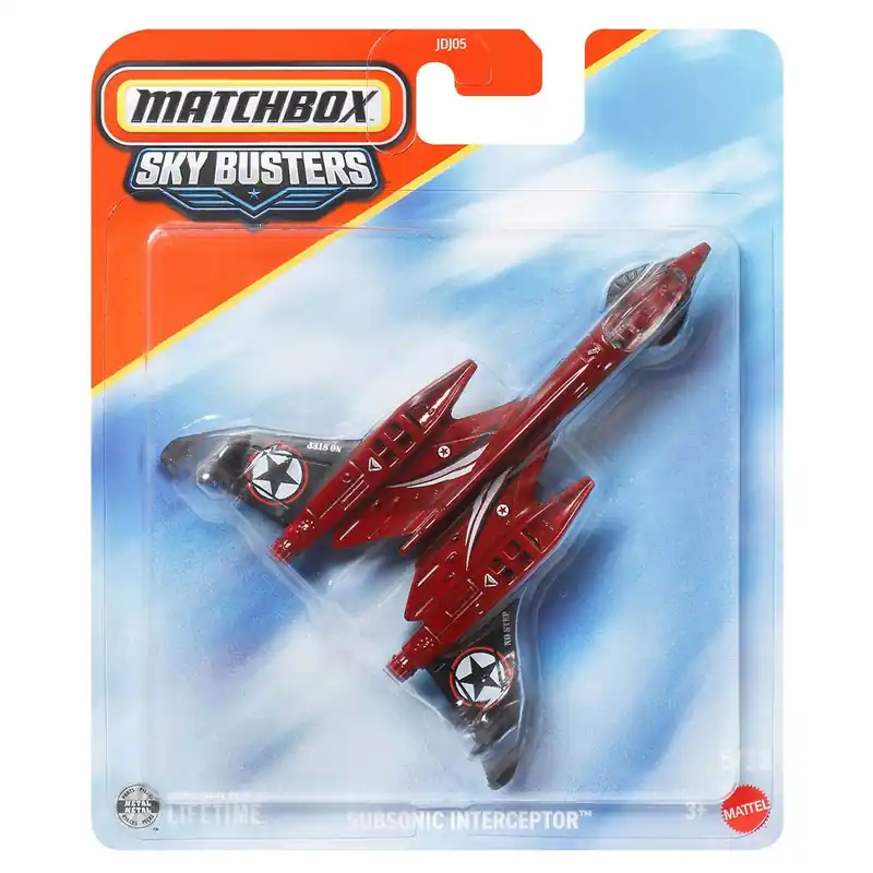 Matchbox Sky Busters Subsonic Interceptor repülő modell 1/64 - Mattel Rendeld meg most