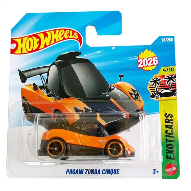 Csak ma Hot Wheels Pagani Zonda Cinque kisautó 1/64 - Mattel