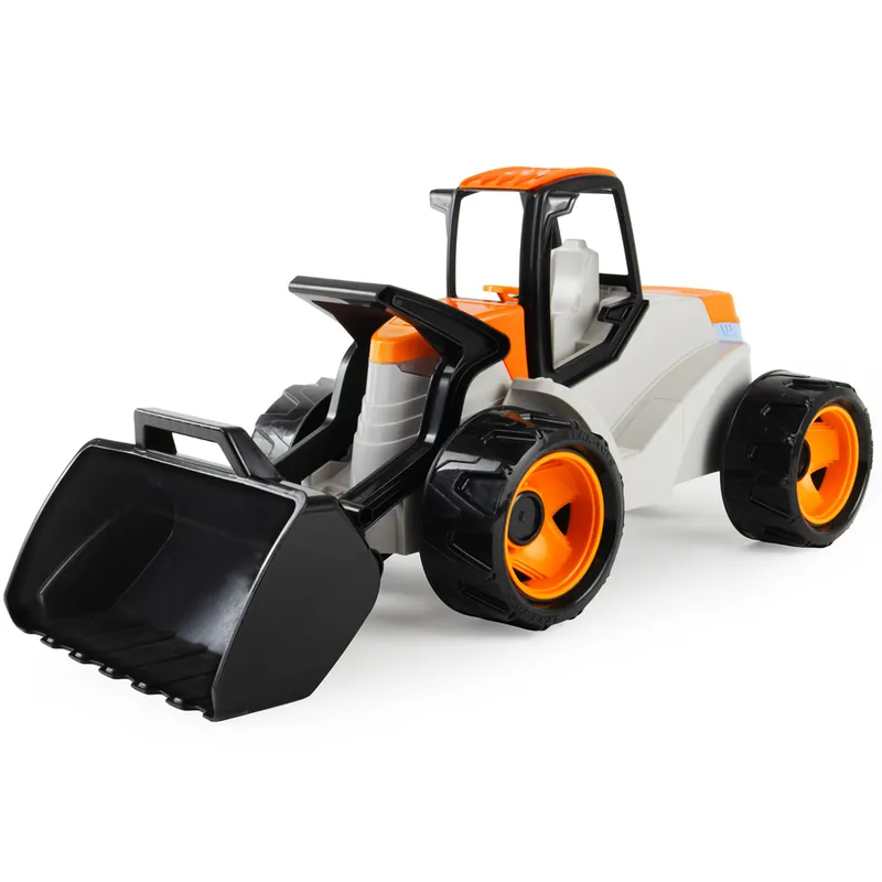LENA GIGA TRUCKS óriás homlokrakodó narancssárga-bézs színben 67 cm Vedd meg online