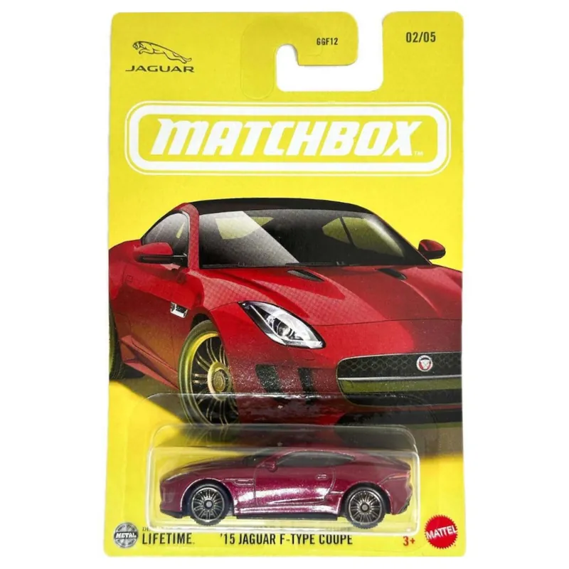 Árengedmény Matchbox Ikonikus 2015 Jaguar F-Type Coupe kisautó 1/64 - Mattel