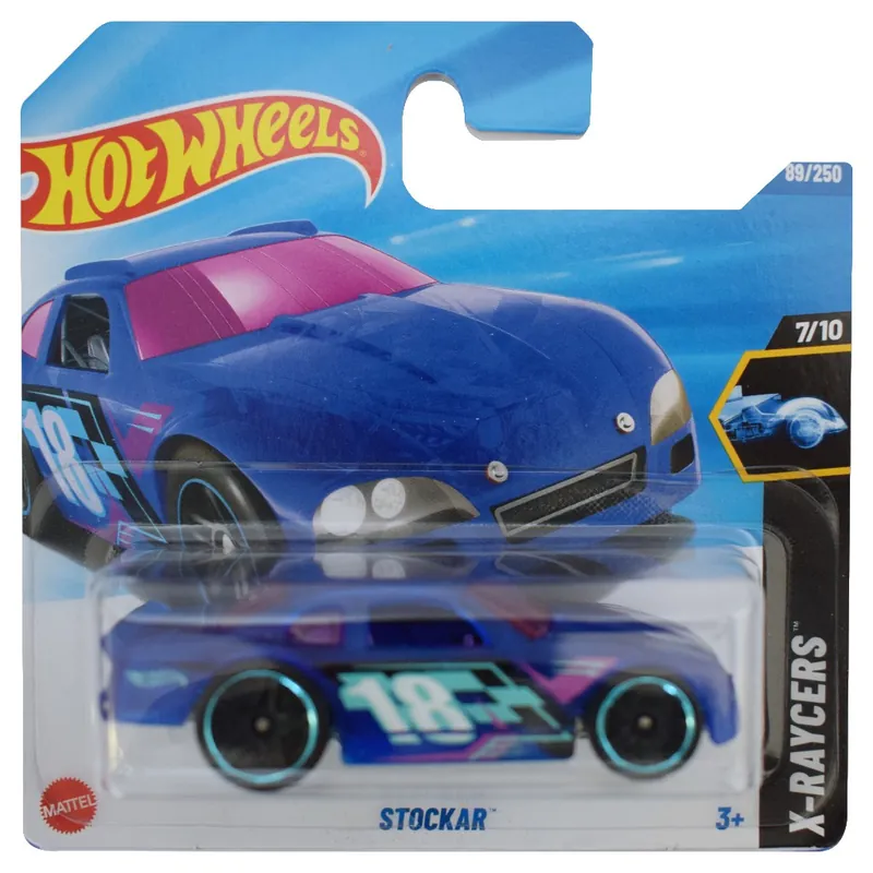 Hot Wheels Stockar kék kisautó 1/64 - Mattel Kedvezményes ár