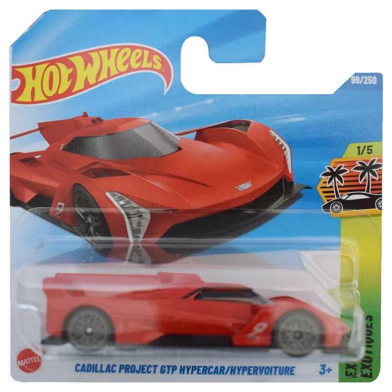 Akció Hot Wheels Cadillac Project GTP Hypercar piros kisautó 1/64 - Mattel