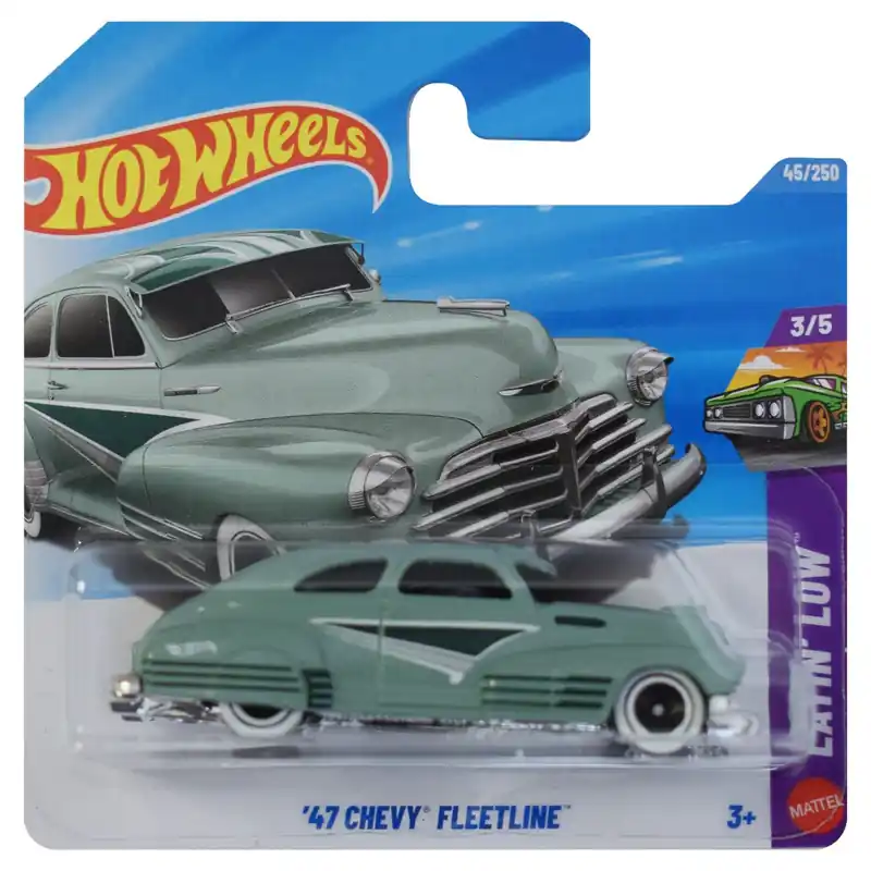 Hot Wheels ‘47 Chevy Fleetline zöld kisautó 1/64 - Mattel Szuper ajánlat