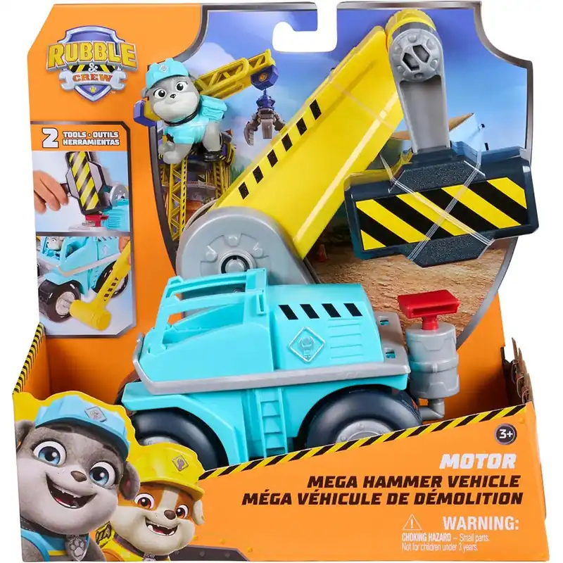 Szuper ajánlat Mancs Őrjárat Rubble és csapata Motor építő járműve - Spin Master