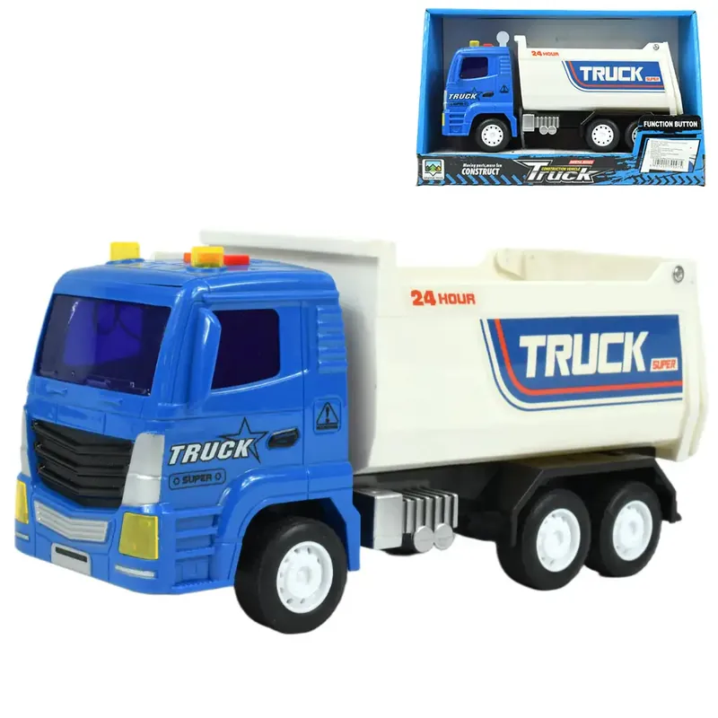 Gyors szállítás Super Truck Lendkerekes kék teherautó 23cm