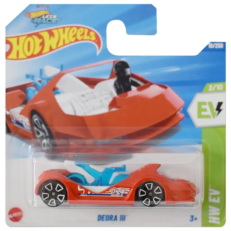 Nézd meg most Hot Wheels Deora III narancssárga-kék kisautó 1/64 - Mattel
