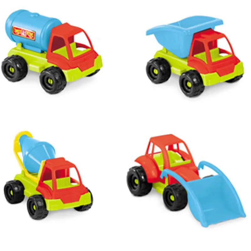 Műanyag építőipari teherautó 25cm-es többféle 1db - Mondo Toys Nézd meg most
