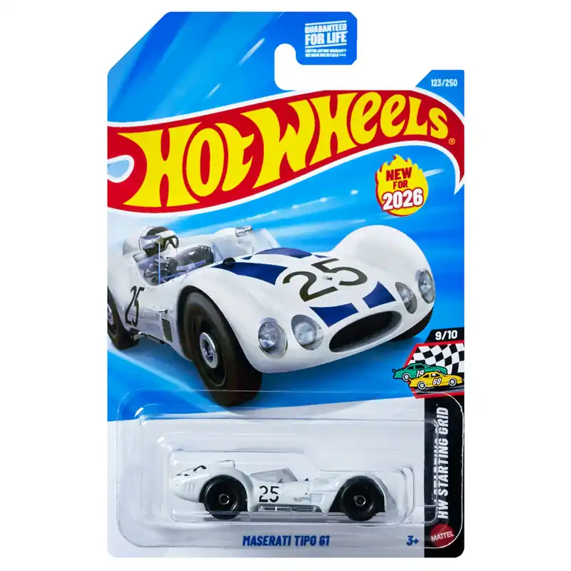 Legjobb ár Hot Wheels Maserati Tipo 61 kisautó 1/64 - Mattel