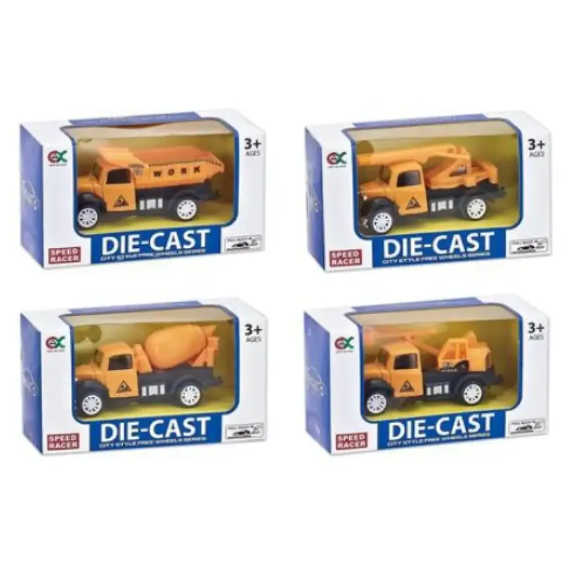 Szuper akció Die-Cast Classics Építőipari teherautók több változatban 1/55