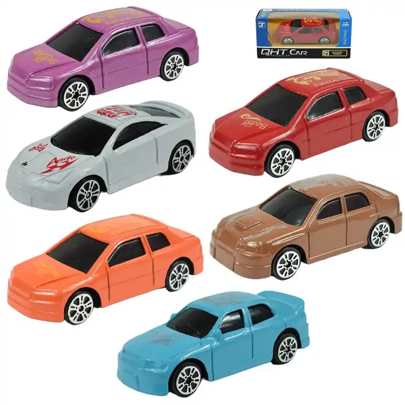 QHT Car Collection Fém versenyautó szett többféle változatban 1db 1/64 Azonnal elérhető