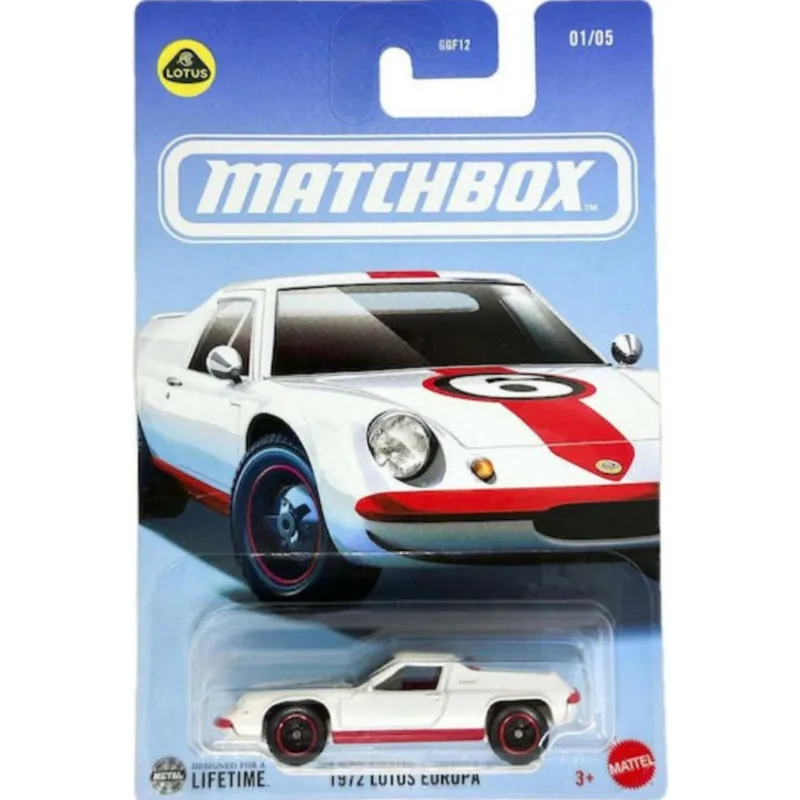 Kiárusítás Matchbox Ikonikus 1972 Lotus Europa kisautó 1/64 - Mattel
