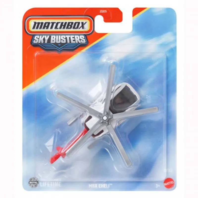 Matchbox Sky Busters MBX Eheli helikopter modell 1/64 - Mattel Exkluzív ajánlat