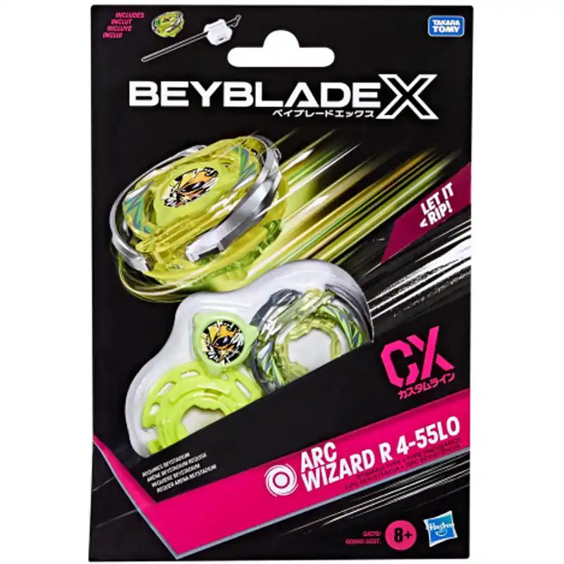 Különleges ajánlat Beyblade X Starter pack Arc Wizard R 4-55LO CX pörgettyű kezdőszett - Hasbro