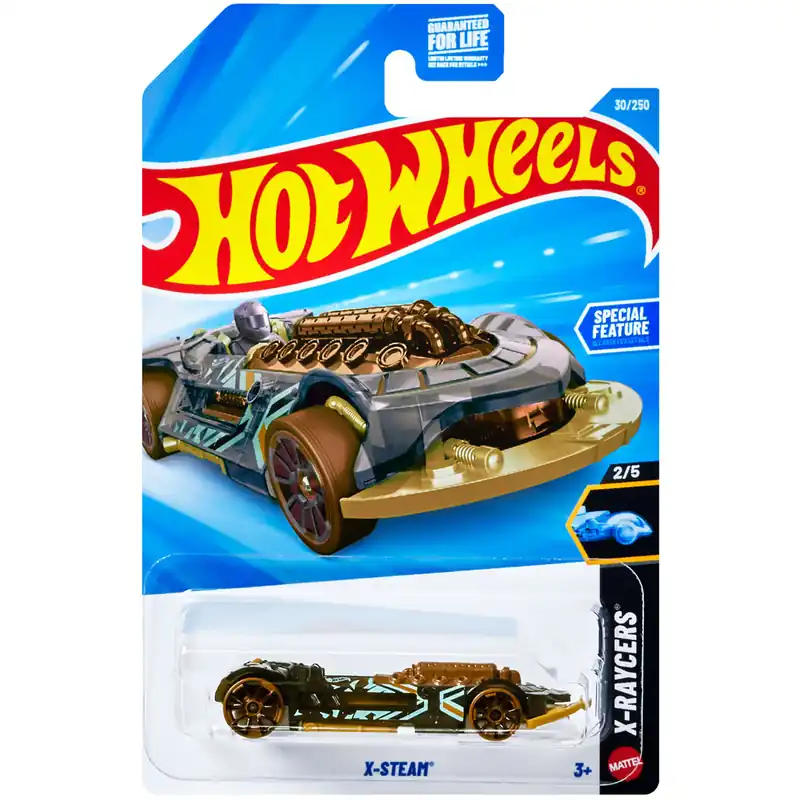 Hot Wheels X-Steam kisautó 1/64 – Mattel Biztonságos fizetés