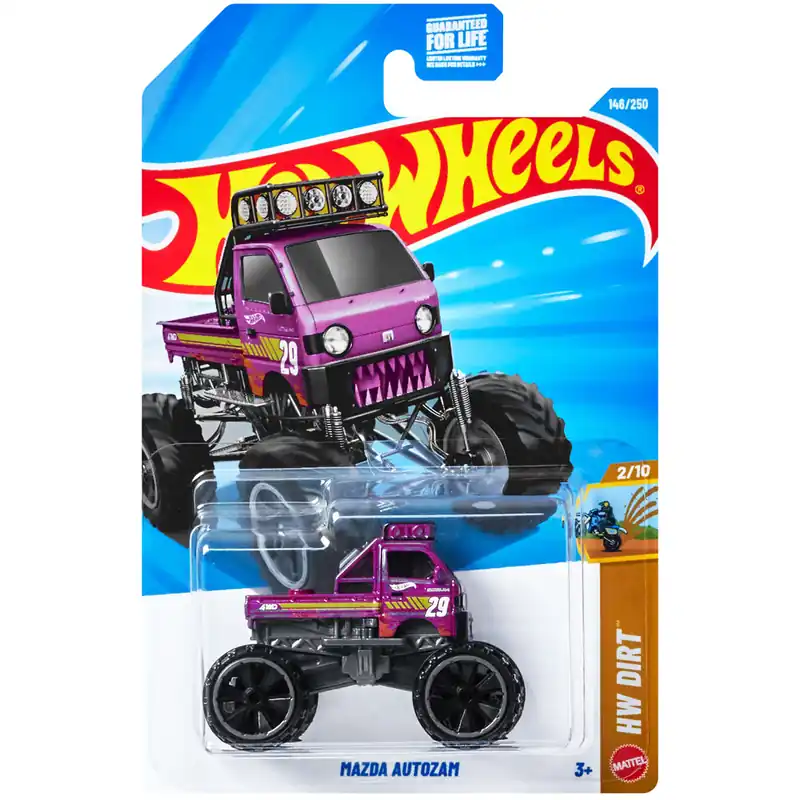 Hot Wheels Mazda Autozam lila kisautó 1/64 – Mattel Árengedmény