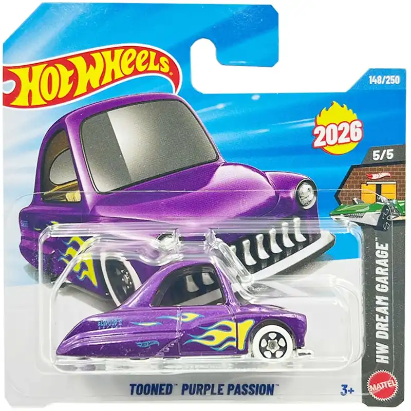 Hot Wheels Tooned Purple Passion kisautó 1/64 - Mattel Azonnal elérhető