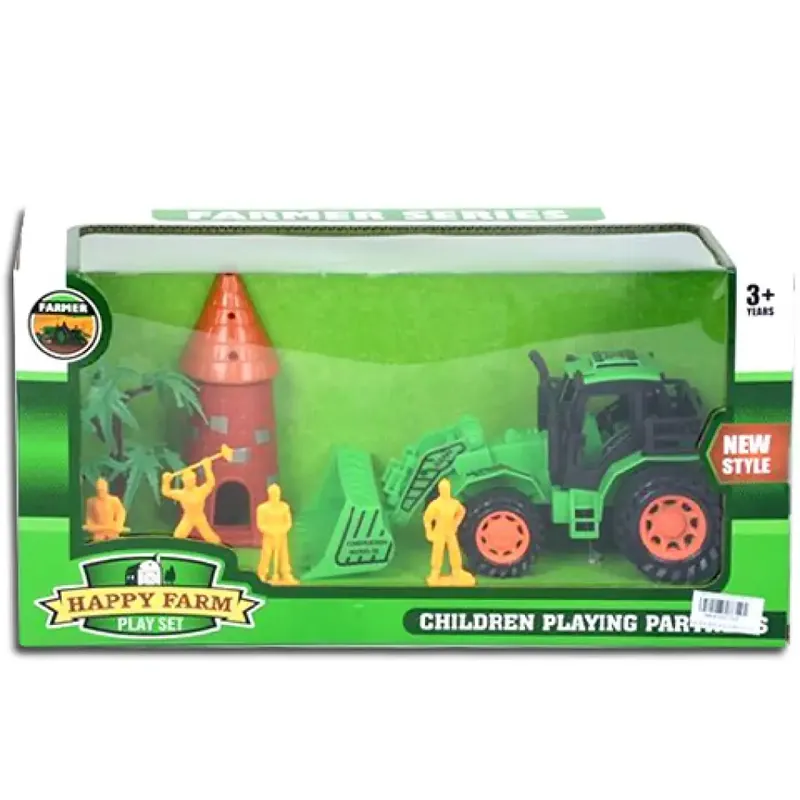 Happy Farm Traktor kiegészítőkkel Gyors szállítás