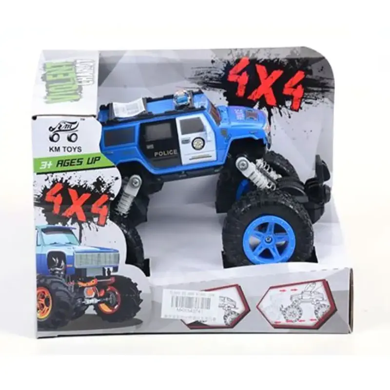 Vedd meg online Rugós rendőrségi terepjáró autó 4x4-es