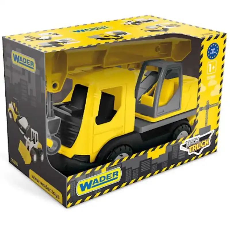 Tech Truck Darus teherautó dobozban 26cm - Wader Alacsony ár