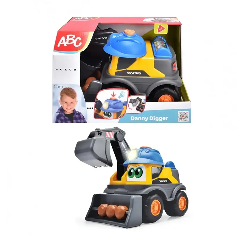 Akciós ár ABC Danny Digger autó - Simba Toys