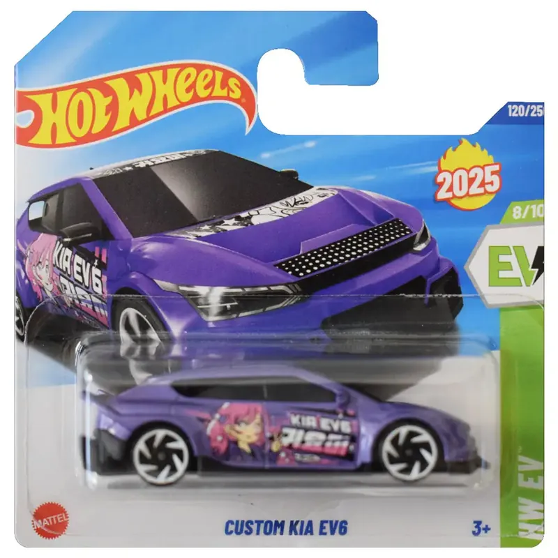 Korlátozott ajánlat Hot Wheels Custom Kia EV6 kisautó 1/64 - Mattel