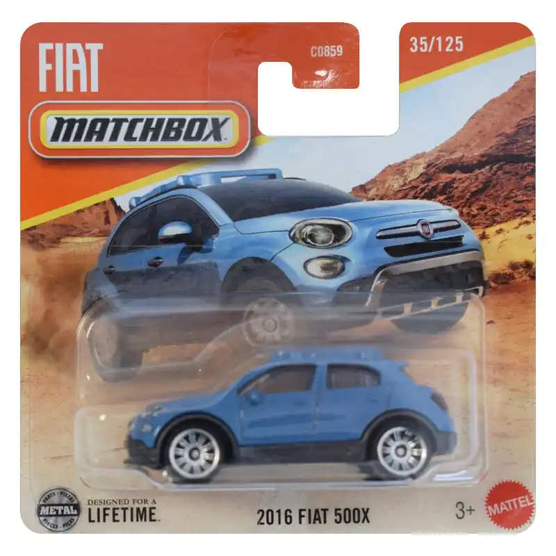 Szuper akció Matchbox 2016 Fiat 500X kisautó 1/64 - Mattel