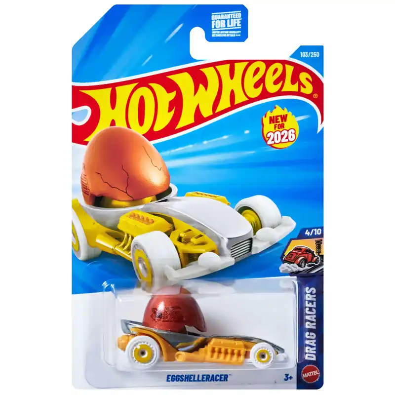 Nézd meg most Hot Wheels Eggshelleracer kisautó 1/64 - Mattel