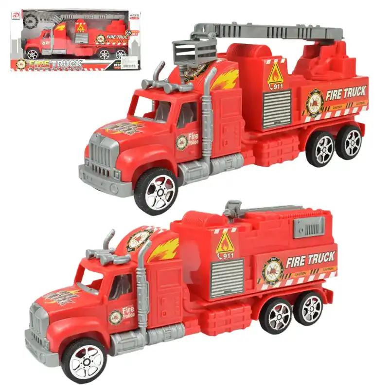 Kihagyhatatlan ajánlat Fire Truck Lendkerekes tűzoltósági kamion kétféle változatban 26cm