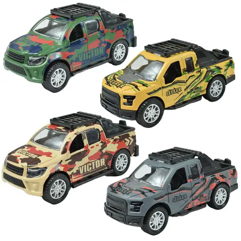 Fast Racer Lendkerekes PickUp terepjáró többféle változatban 11cm Biztonságos vásárlás