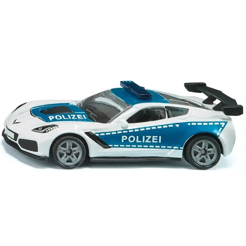 Prémium SIKU Chevrolet Corvette ZR1 rendőr kisautó 1/64