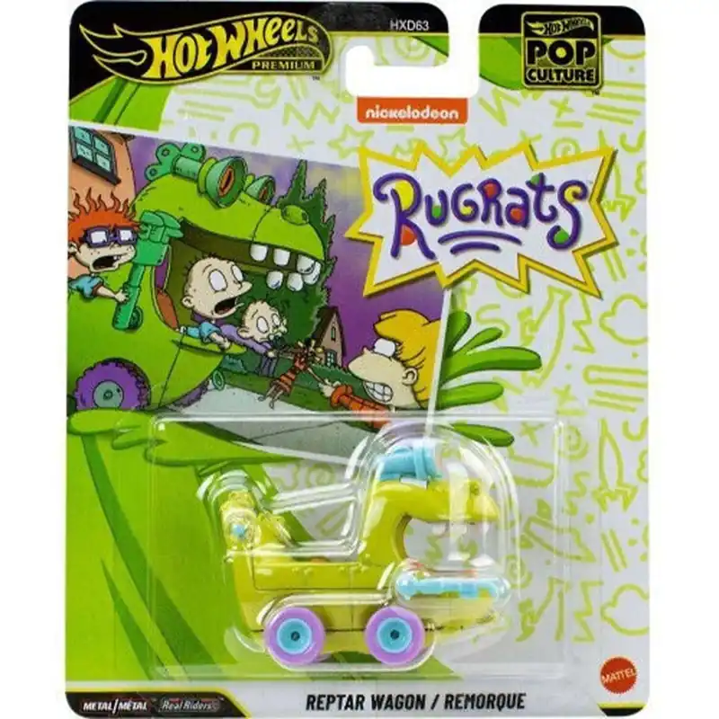 Ne maradj le Hot Wheels Pop kultúra széria – Reptar Wagon kisautó 1/64 - Mattel