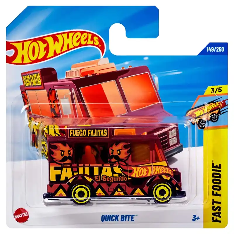 Azonnali szállítás Hot Wheels Quick Bite 1/64 kisautó - Mattel