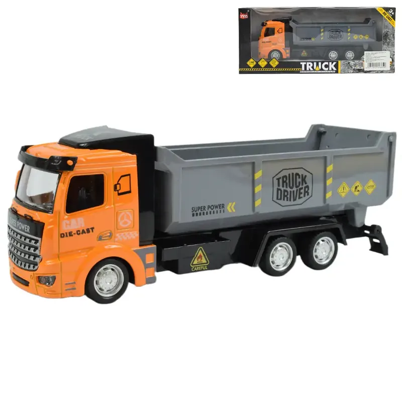 Kedvezmény Truck Driver Lendkerekes billencses teherautó 19cm
