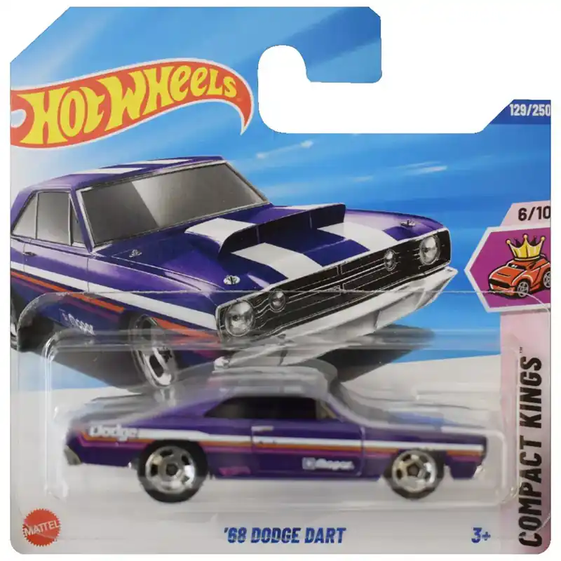 Olcsó Hot Wheels ’68 Dodge Dart kisautó 1/64 - Mattel