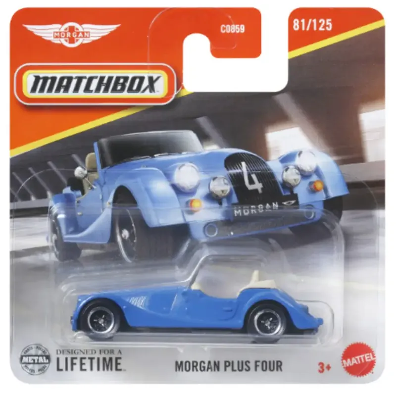Népszerű Matchbox Morgan Plus Four kisautó 1/64 – Mattel