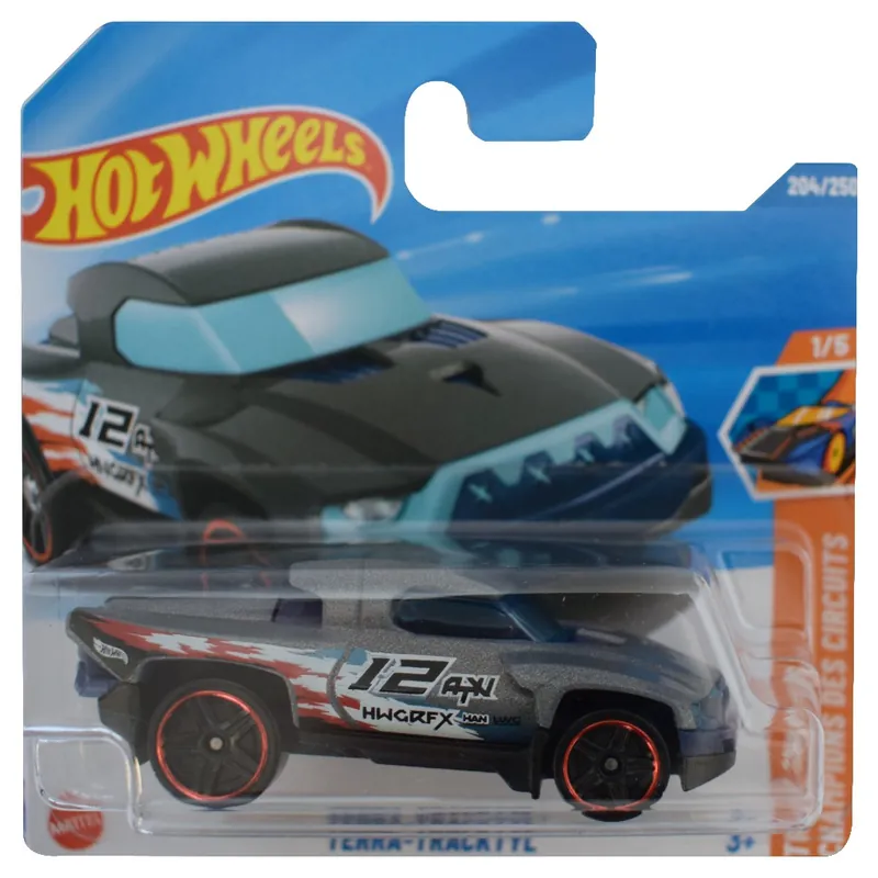Hot Wheels Terra Tracktyl szürke kisautó 1/64 - Mattel Legkelendőbb