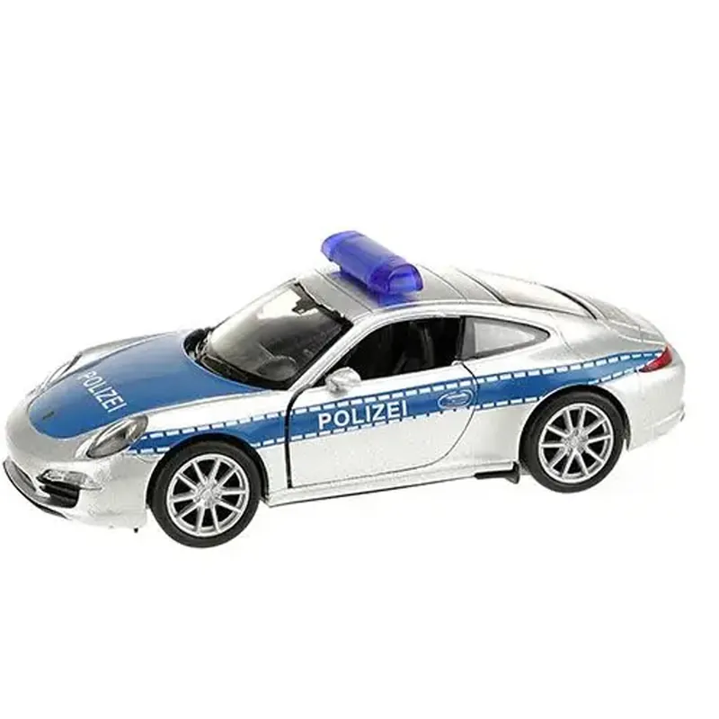 Legnépszerűbb Welly Porsche 911 rendőrségi fém kisautó modell 11cm