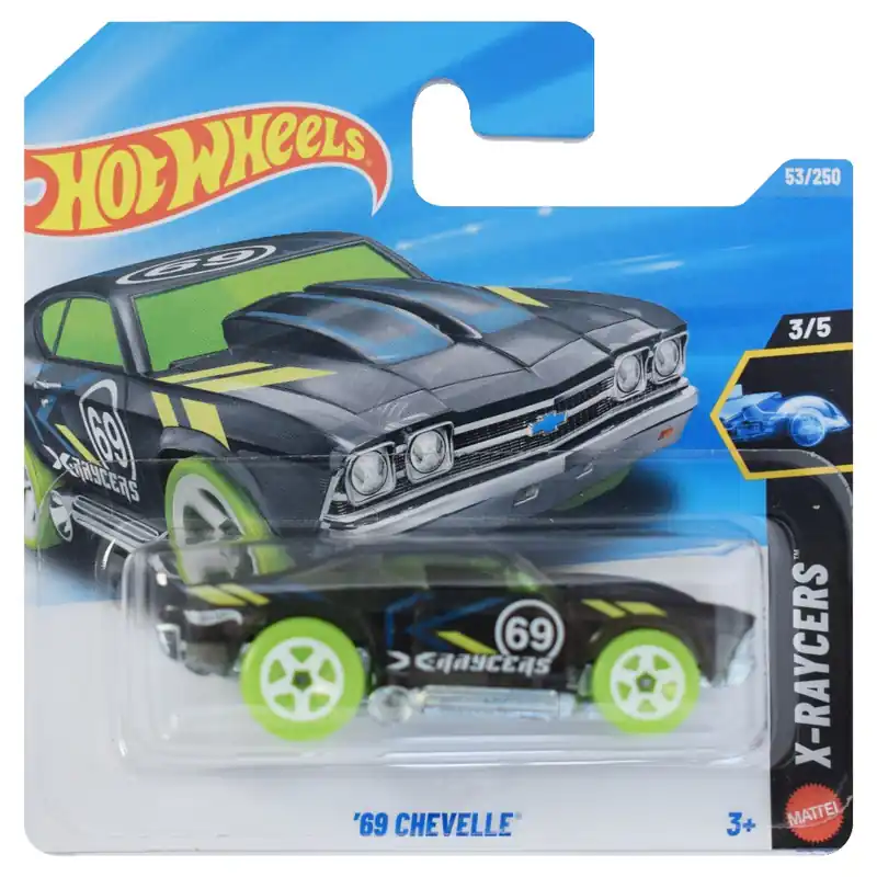 Különleges ajánlat Hot Wheels ’69 Chevelle X-Raycers kisautó 1/64 - Mattel