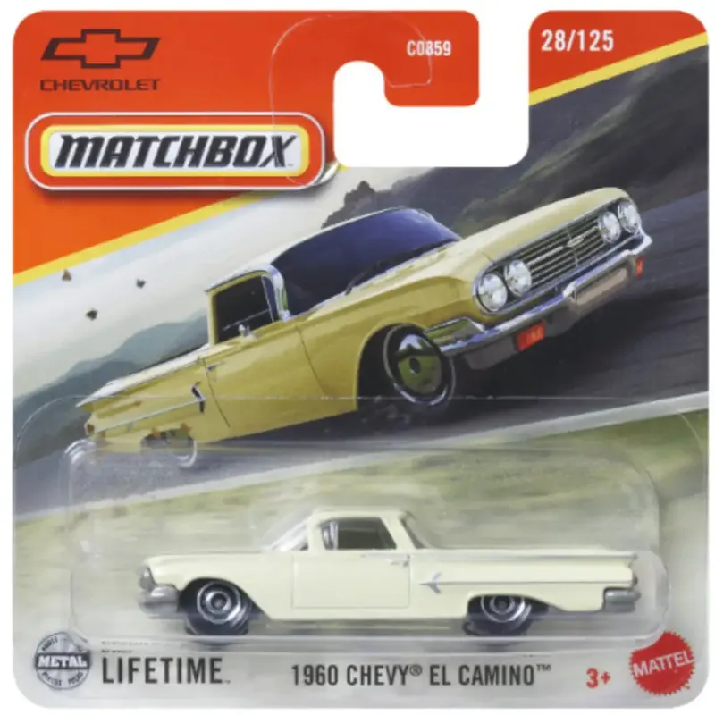 Kiárusítás Matchbox 1960 Chevy El Camino bézs kisautó 1/64 – Mattel