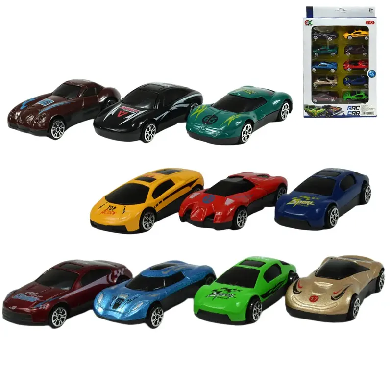 Racing Car 10 db-os versenyautó szett 6cm 1/72 Olcsóbb