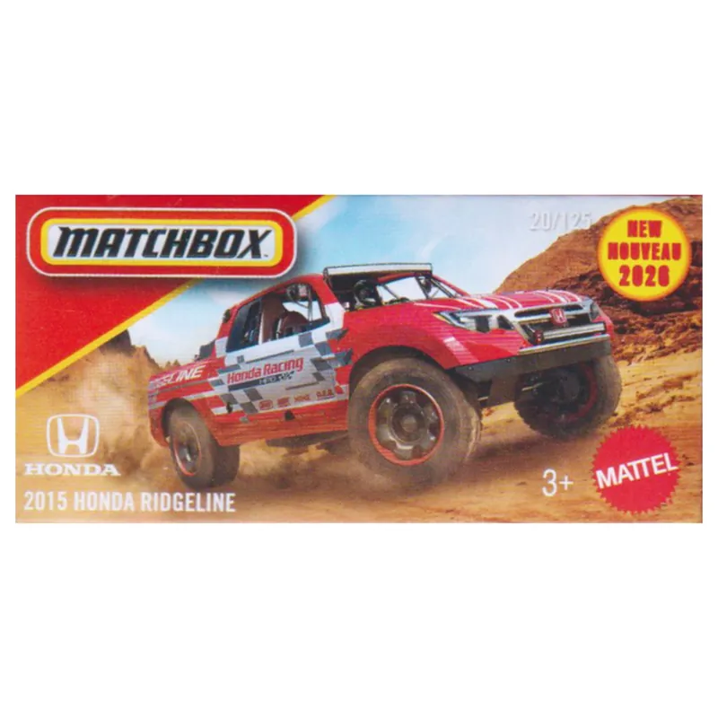 Matchbox 2015 Honda Ridgeline kisautó 1/64 – Mattel Azonnal elérhető