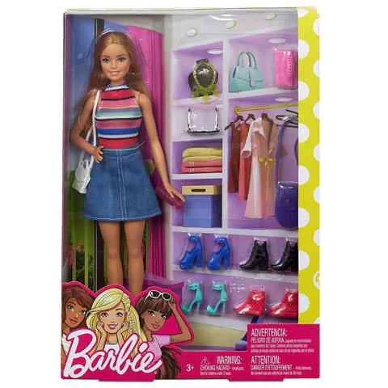 Barbie Barbie divatbaba cipőkkel és kiegészítőkkel - Mattel Rendeld meg most