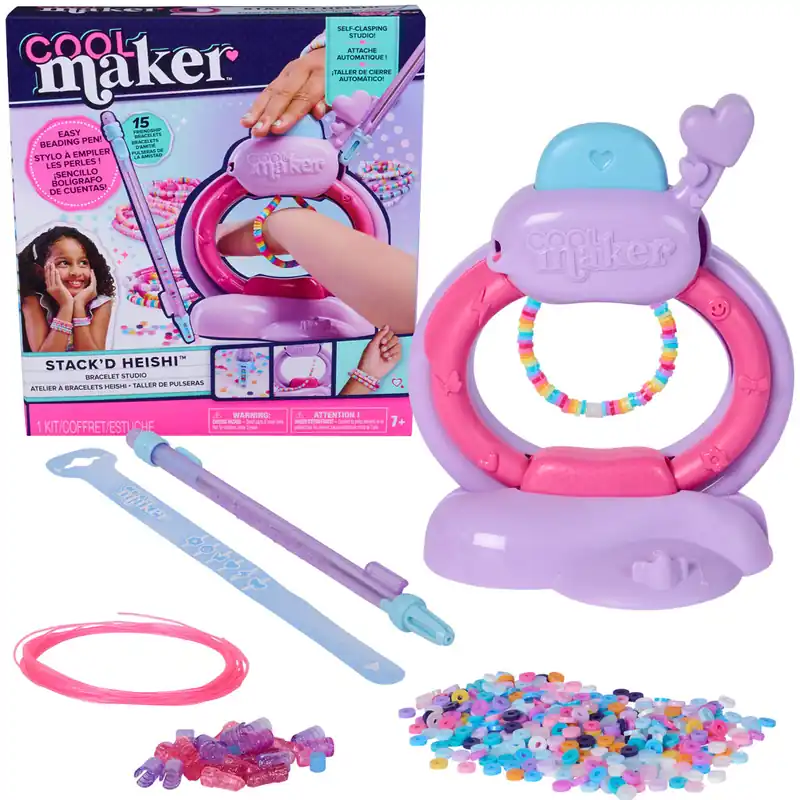Cool Maker Stack‘D Heishi karkötő készítő szett - Spin Master Gyors szállítás
